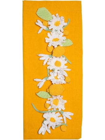 Le Botteghe su Gologone Runner Crochet 130x50 Cm
