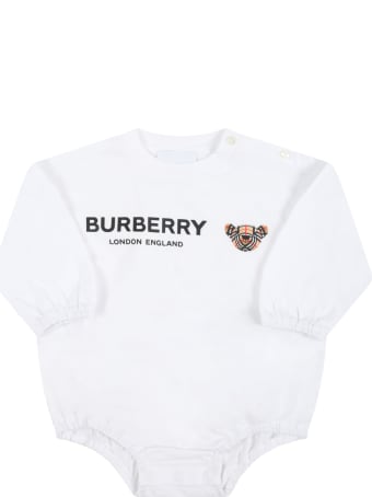 Burberry Multicolor Set For Baby Girl