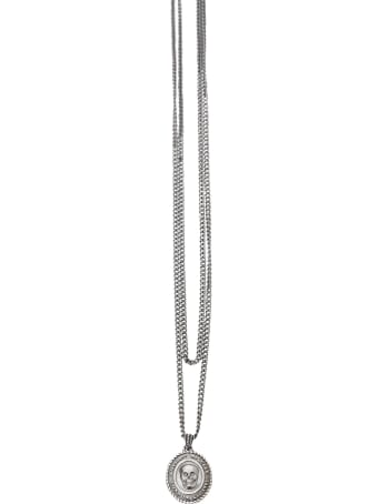 Alexander McQueen Necklace With Skull Pendant