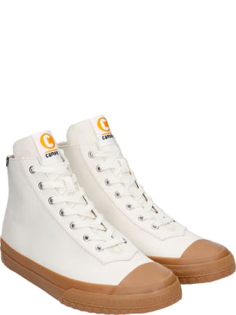 Camper Camaleon Sneakers In White Canvas
