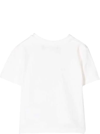Versace Young Newborn White T-shirt
