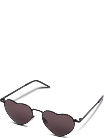 Saint Laurent Black Heart Sunglasses