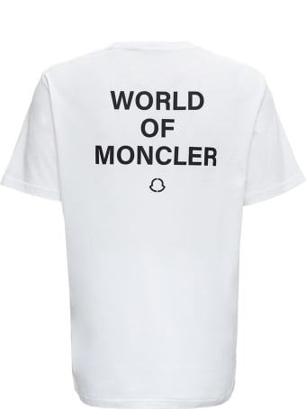 Moncler Genius World Of Moncler White Tee By Frgmt Hiroshi Fujiwara