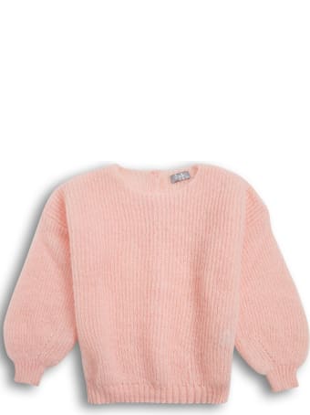 Il Gufo Pink Cashmere Blend Sweater