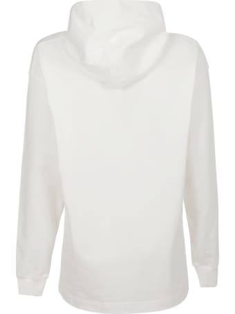 Alexander Wang Logo Print Long-sleeved Hoodie