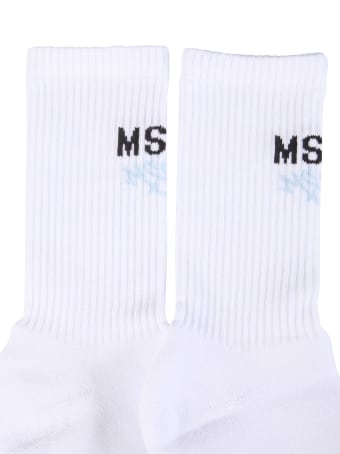 MSGM Socks With Logo