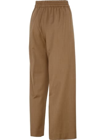 QL2 Brown Wool Tilde Pants