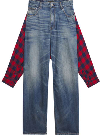Balenciaga Tied-up Pants Denim