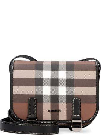 Burberry Canvas Messenger Bag