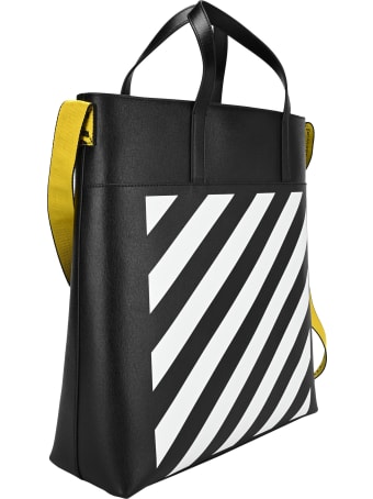 Off-White Off White Logo Tape Detail Tote Bag