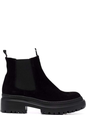 Pollini Crosta Ankle Boot Rubber Sole