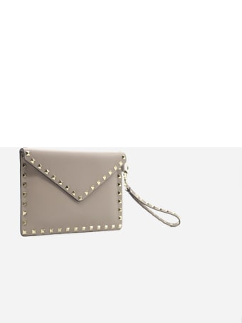 Valentino Garavani Rockstud Leather Pouch