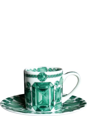 Taitù Set of 2 Espresso Cups & Saucers - Forever Collection