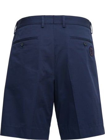 Dolce & Gabbana Blue Cotton Bermuda Shorts