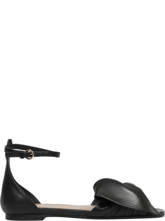 RED Valentino Bow Leather Sandal