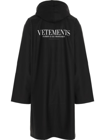 VETEMENTS 'fashion Is My Profession' Coat