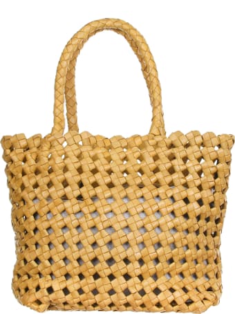 Officine Creative Shopping Bag Yellow Corn Colored