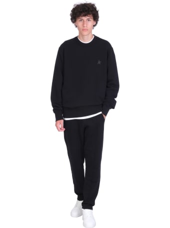 Golden Goose Archibald Sweatshirt In Black Cotton
