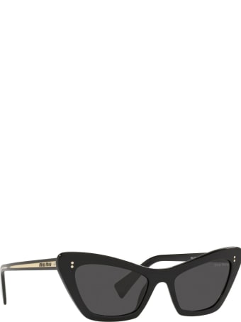 Miu Miu Miu Miu Mu 03xs Black Sunglasses