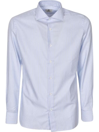 Luigi Borrelli Fabio Stripe Long-sleeved Shirt