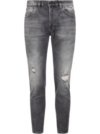 Dondup Brighton - Carrot Fit Jeans With Rips