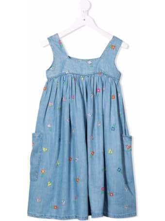 Stella McCartney Kids Floral Lyocell Dress