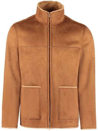 STAND STUDIO Calvin Faux Shearling Jacket