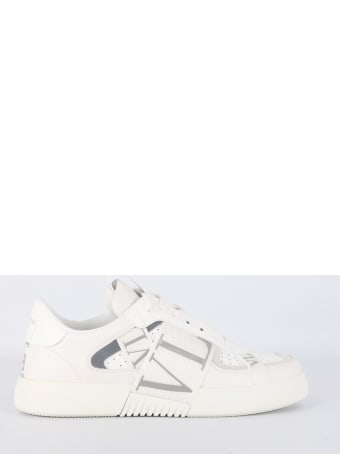 Valentino Garavani White Low-top Vl7n Sneakers