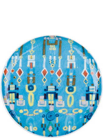 Le Botteghe su Gologone Plates White Murano Glass Colores 21 Cm