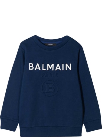 Balmain Embossed Logo Sweatshirt