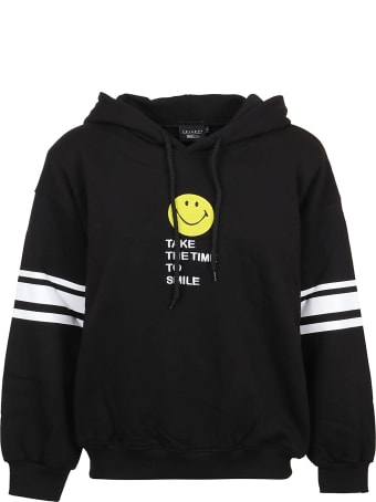 Joshua Sanders Black Football Smile Hoodie