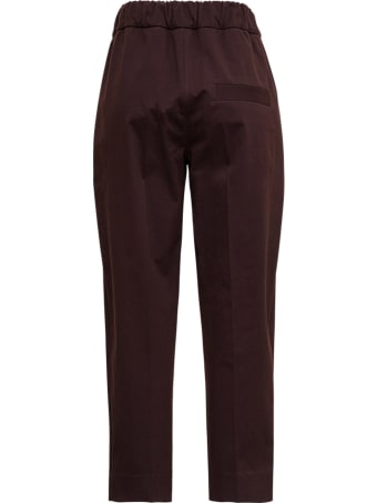 Tela Kilo Pants In Brown Cotton