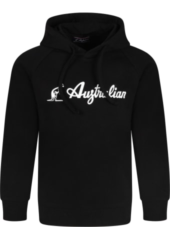 Australian Black Tracksuit For Boy With Logo