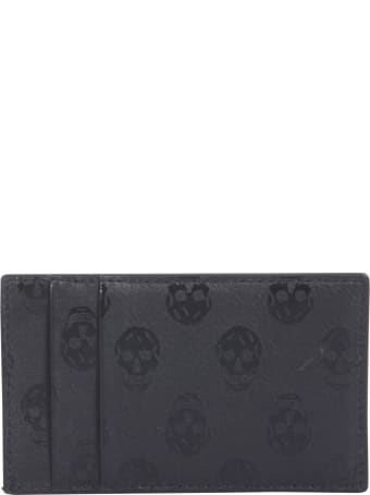Alexander McQueen Leather Card Holder