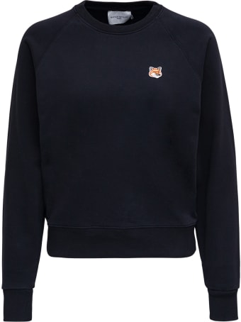 Maison Kitsuné Fox Head Patch Adjusted Sweatshirt