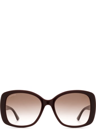 Gucci Gucci Gg0762s Burgundy Sunglasses
