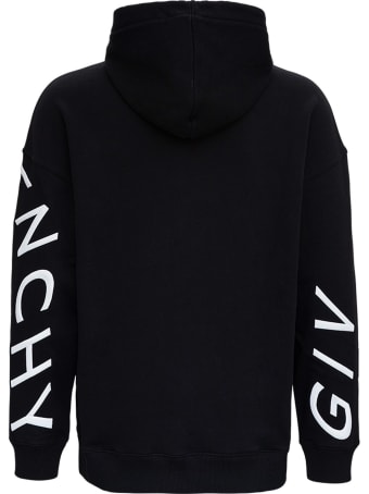 Givenchy Cotton Hoodie Refracted Logo