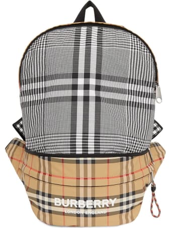 Burberry Vintage Check Nylon Backpack