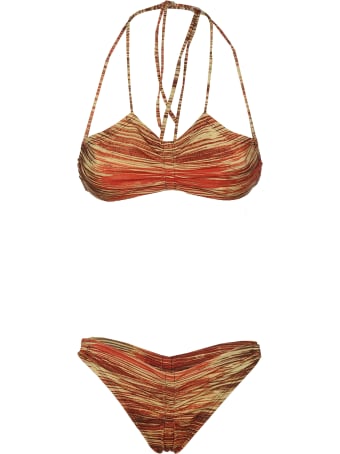 Charlotte Knowles Sport Separate Swimsuit With Silicone Toggles