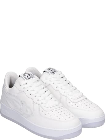 Enterprise Japan Sneakers In White Leather