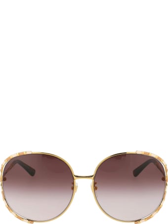 Gucci Gucci Gg0595s Gold Sunglasses