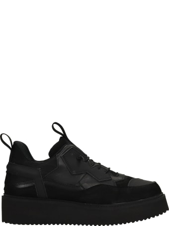 Bruno Bordese Pulsar Sneakers In Black Leather