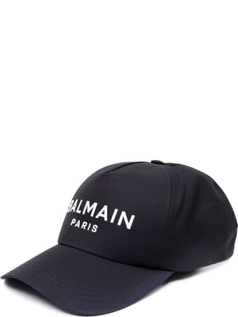 Balmain Cotton Twill Cap