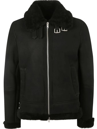 DFour Fur Trimmed Zip Jacket