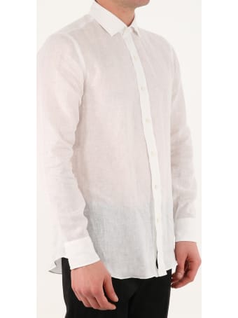Salvatore Piccolo White Linen Shirt