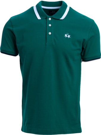 La Martina La Martina Cotton Blend Polo Shirt