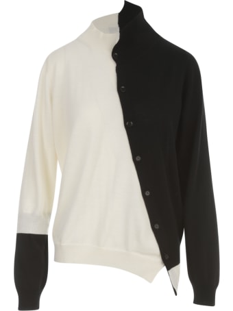 Y's Layering Taste Diagonal Cd Sweater