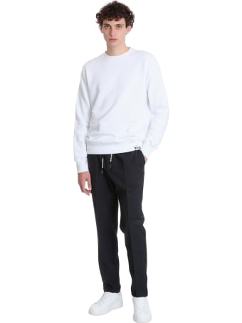 Golden Goose Archibald Sweatshirt In White Cotton