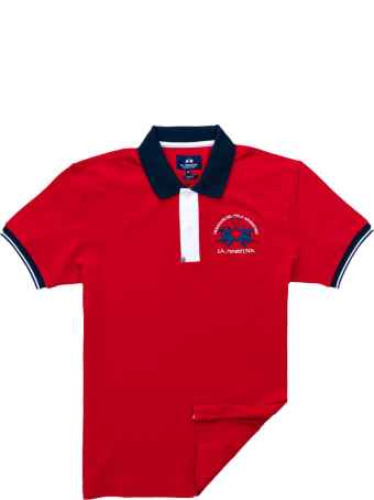 La Martina La Martina Cotton Blend Polo Shirt