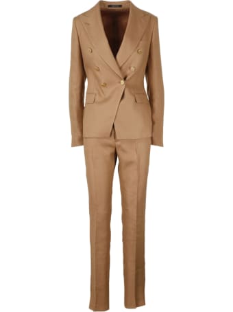 Tagliatore Linen Twill Suit